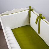 Ekru - Olive Bumper | Beşik Yan Koruma